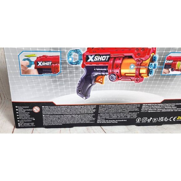 Zuru X-Shot Fury 4 Toy Gun – 16-Dart Blaster with Air Pocket Technology for Kids - Picture 5 of 9